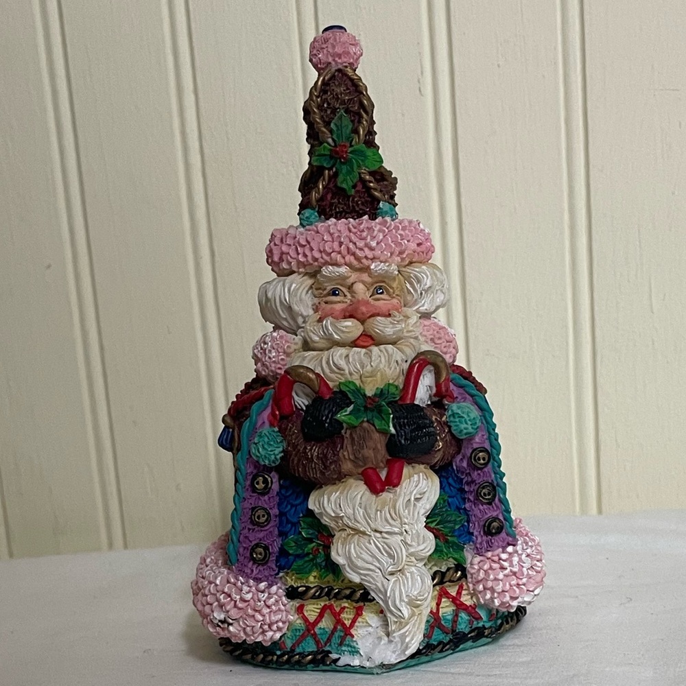 Vintage Crinkle Claus Figurine